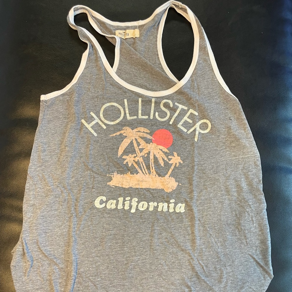 Gray Hollister Tank Top